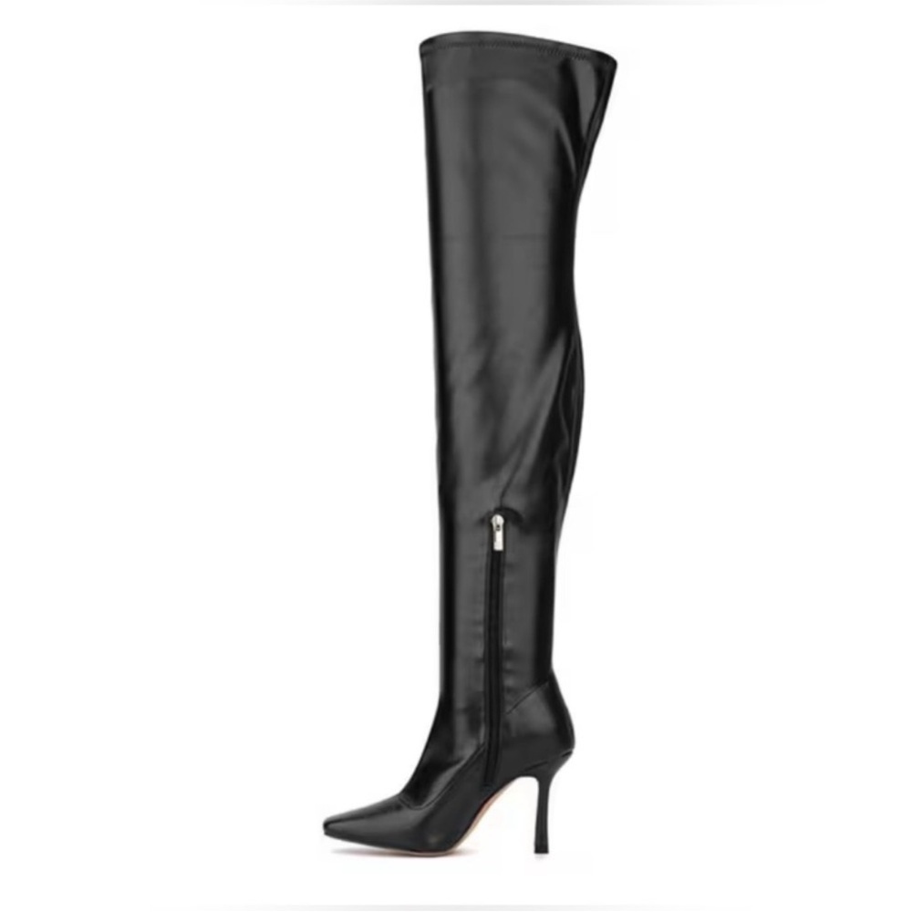 New York & Company Black OTK Over The Knee Boots 8 NWT - Picture 3 of 8
